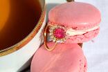 Eclats de sucre - Bague Thilna Or jaune Tourmaline rose Diamants