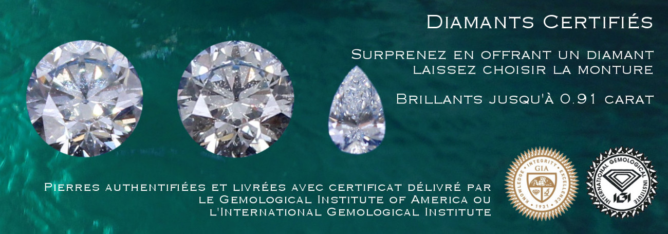 DIamants certifiés