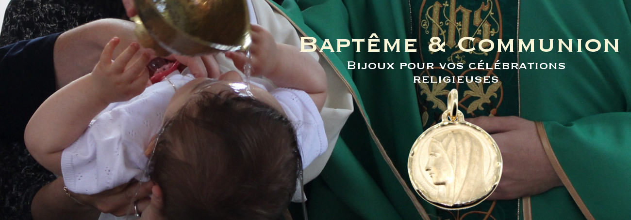 Bijoux de baptême et de communion