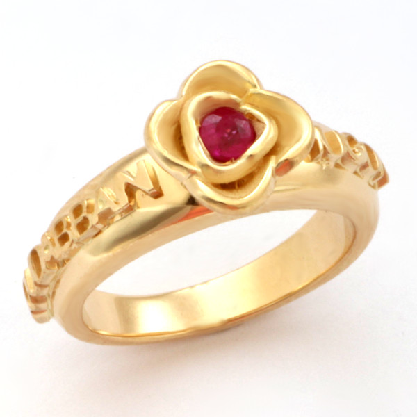 bague rose