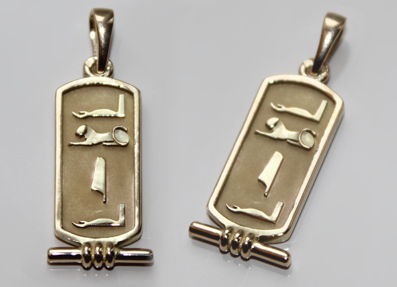 cartouche pendentif