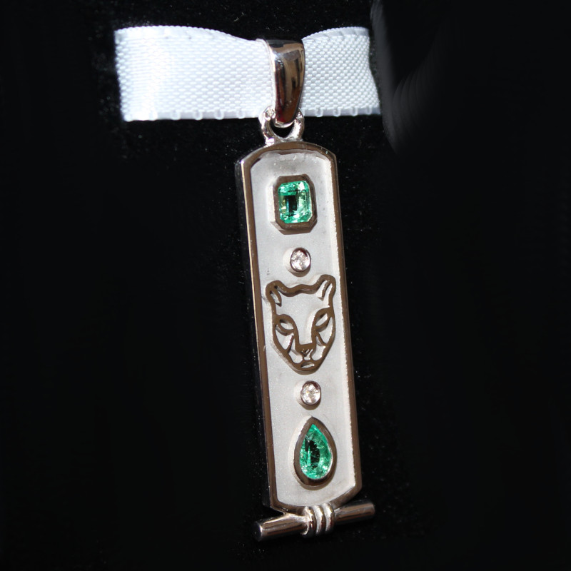 pendentif cartouche sur mesure