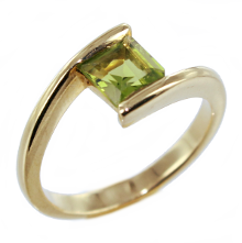 Bague péridot